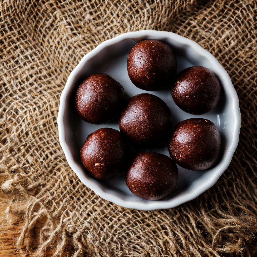 No Bake Brownie Bites