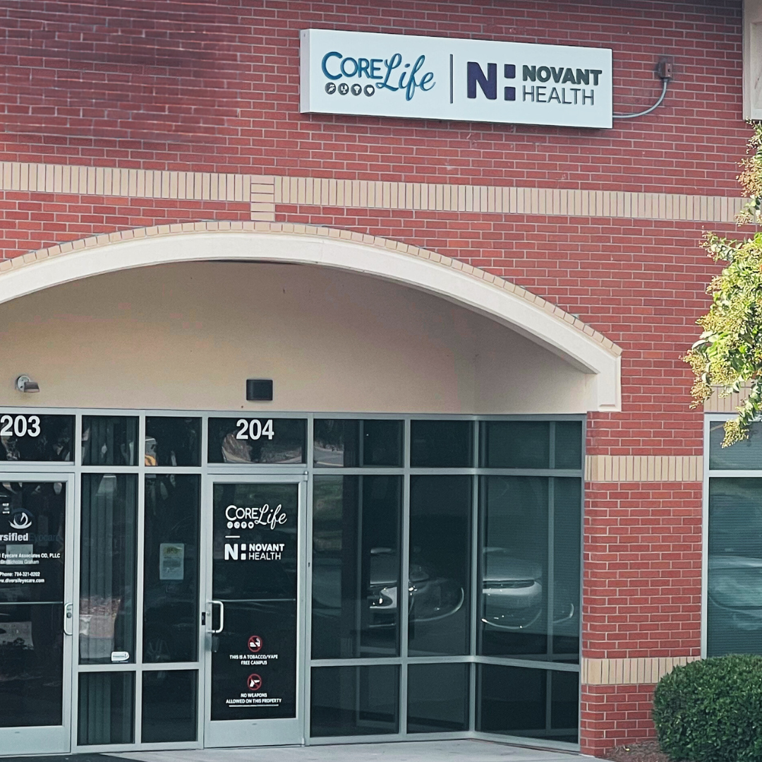 Storefront CoreLife Novant Health Matthews, NC
